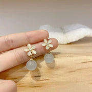 Cat's Eye Earrings Drop Female Earrings Studs All – Stylish Gifts — 6