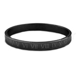 Roman Numeral Stainless Steel Lettering Bracelet – Jewelry Gift Ideas — 6