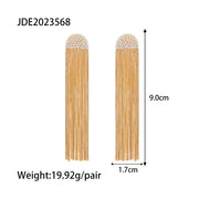 Long Tassel Earrings Fashion Women's All-match – Stylish Gifts — 8