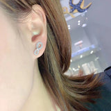 Crystal Series Infinite Love 8 Stud Earrings – Gifts for Couples — 1