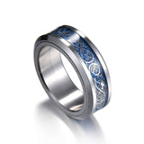 Personality Ring Titanium Steel Hip Hop Simplicity – Useful Gifts — 14