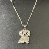 Eco-friendly Zinc Alloy Die Casting Puppy Pendant – Jewelry Gift Ideas — 5