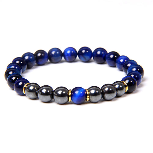 Black Gallstone Bracelet Tiger Eye Energy Fitness – Jewelry Gift Ideas — 2
