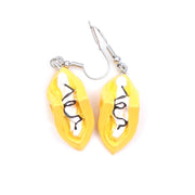 Personalized All-match Cake Egg Tart Small Van Earrings – Gift Ideas — 11