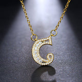 Fashion Temperament 26 Letter Zircon Necklace – Jewelry Gift Ideas — 13