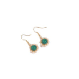 Hand-wound Water Pearl Earrings Natural Stone – Meaningful Gifts — 4