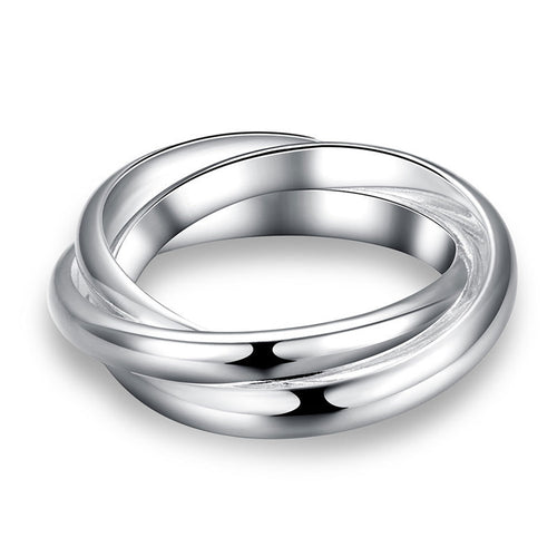 Creative Popular Glossy Three-ring Ring – Thoughtful Gifts — 2