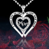 Double Love Necklace MOM Diamond – Jewelry Gift Ideas — 1