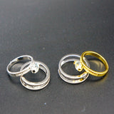 Fashion Micro Set Zircon Women's Bronze Set Ring – Stylish Gifts — 5