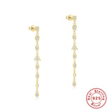 S925 Sterling Silver Elegant Style Earrings – Stylish Gifts — 2