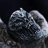 Stainless Steel Skull Ring Wholesale Punk – Birthday Gifts — 1