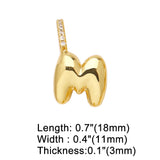 26 Letters Pendant Bracelet Women Gold Plated – Jewelry Gift Ideas — 18