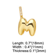 26 Letters Pendant Bracelet Women Gold Plated – Jewelry Gift Ideas — 18