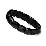 Men And Women Couple Natural Obsidian Bracelet – Jewelry Gift Ideas — 7