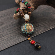 Nepal Pendant Sweater Chain Wooden Prayer Beads – Jewelry Gift Ideas — 7