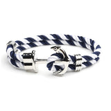 Navy Ship Anchor Bracelet Handmade Couple Hands Men's – Stylish Gifts — 8