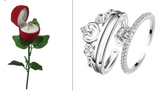 Roses With Branches and Leaves Ring Packaging – Jewelry Gift Ideas — 5