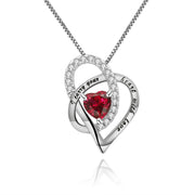 Birthstone S925 Silver Necklace Pendant – Jewelry Gift Ideas — 13