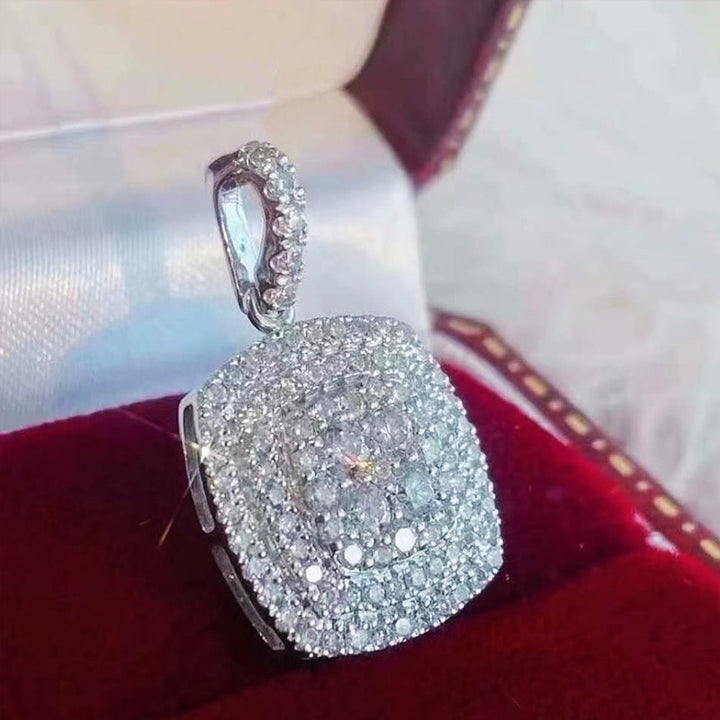 Wedding Bridal Jewelry Sparkling Diamond Square – Jewelry Gift Ideas — 1