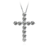 Fashion Jewelry Cross Necklace Zircon Finely – Jewelry Gift Ideas — 2