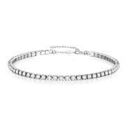 Stylish Stainless Steel Simple Crystal Inlaid – Jewelry Gift Ideas — 3