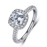 One Carat Six-claw Diamond Ring Zircon Accessories – Stylish Gifts — 6