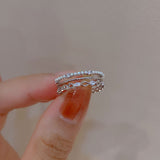 Light Luxury Zircon Retro Intersection – Stylish Gifts — 8
