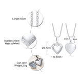 Heart-shaped Inlaid Zircon Ladies Necklace – Jewelry Gift Ideas — 5