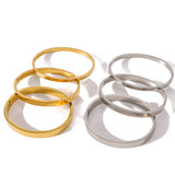 Simple Elegant Stainless Steel Vacuum 18K Gold – Jewelry Gift Ideas — 2