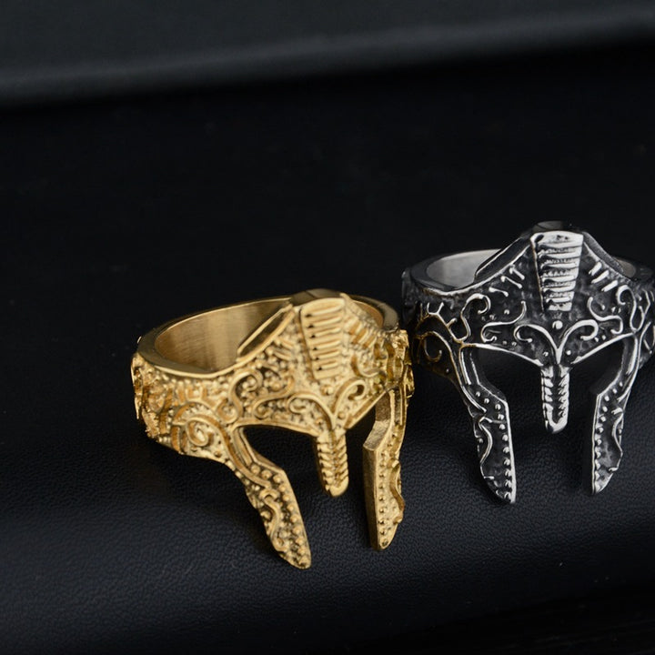 Personality Warrior Mask Ring Fashion – Stylish Gifts — 1