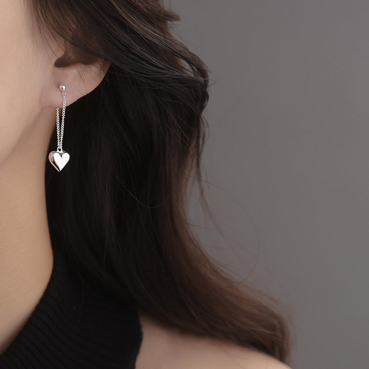 Retro Fashion Elegance Stud Earrings Back Hanging – Stylish Gifts — 1