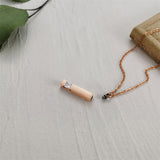 Stainless Steel Perfume Bottle Pendant Necklace – Jewelry Gift Ideas — 6