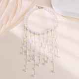 Exaggerated Long Tassel Women's Necklace Big – Jewelry Gift Ideas — 3