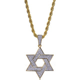 European And American Hexagram Micro-set Men's – Jewelry Gift Ideas — 2