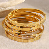 European And American Stainless Steel Zircon – Jewelry Gift Ideas — 8