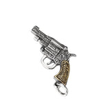 925 Sterling Silver Revolver Pendant – Jewelry Gift Ideas — 4