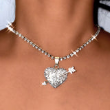 Exquisite Gift Jewelry Love Tennis Chain Necklace – Jewelry Gift Ideas — 4