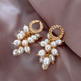 925 Silver Needle Freshwater Pearl Wheat Stud – Birthday Gifts — 5