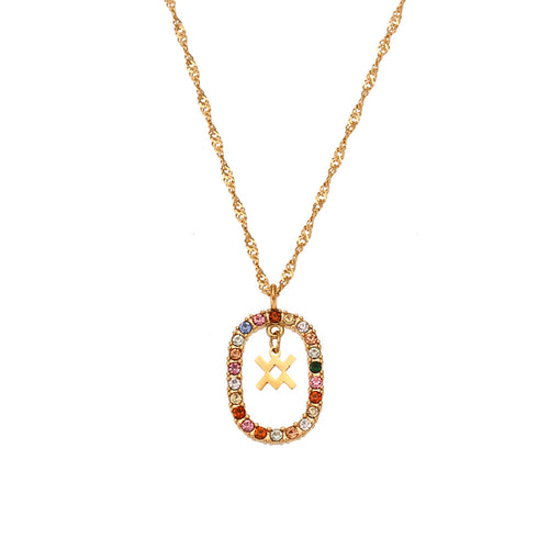 Colette Zodiac Gemstone Necklace – Jewelry Gift Ideas — 2
