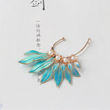 Retro Style Illusion Wing Shape Earrings – Stylish Gifts — 2