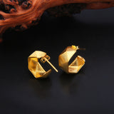 Silver Needle French Retro Stud Earrings – Small Gift Ideas — 5