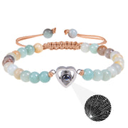 Beaded Woven Bracelet Heart-shaped – Jewelry Gift Ideas — 13