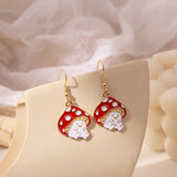 Unique Earring for Women Cute Three Mushroom – Jewelry Gift Ideas — 13