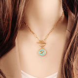 Blue 12 Twelve Constellations Necklace – Jewelry Gift Ideas — 1