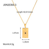 Men's And Women's Pendant Necklace Round Eight – Jewelry Gift Ideas — 2