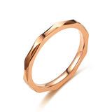 Ring Rose Gold Engraved Ladies Knuckle Ring – Gift Ideas — 3