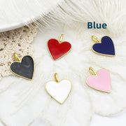 Drop Oil Love Heart Hanging Piece Pendant – Jewelry Gift Ideas — 12