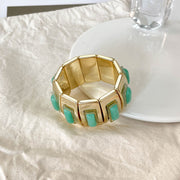 Fashion Alloy Gold-plated Candy Resin Jewelry – Stylish Gifts — 2