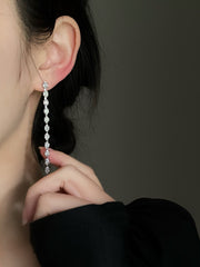 Women's Long Tassel Mosquito Disc Earrings – Gifts for Her — 5