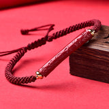 Natural Cinnabar Purple Gold Sand Heart Sutra Red – Jewelry Gift Ideas — 5